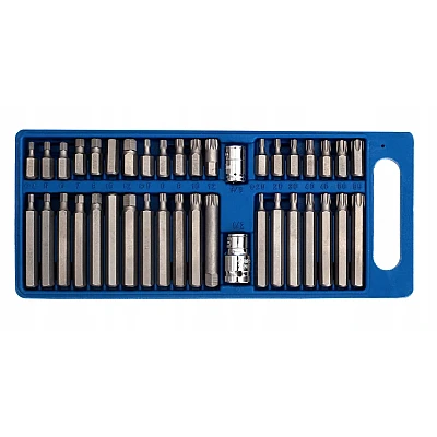 Set profesional bit torx hex spline 40 piese scurte si lungi Set profesional bit torx hex spline 40 piese scurte si lungi