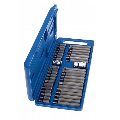 Set profesional bit torx hex spline 40 piese scurte si lungi Set profesional bit torx hex spline 40 piese scurte si lungi