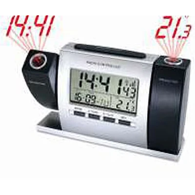 Ceas de camera cu functii multiple afisaj LCD cu doua proiectoare DS-503 Ceas de camera cu functii multiple afisaj LCD cu doua proiectoare DS-503