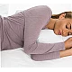 Perna alba din bumbac PP in forma de U sprijin cervical Perna alba din bumbac PP in forma de U sprijin cervical