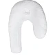Perna alba din bumbac PP in forma de U sprijin cervical Perna alba din bumbac PP in forma de U sprijin cervical