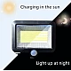 Lampa LED cu panou solar si senzor de miscare 1 CASETA COB Lampa LED cu panou solar si senzor de miscare 1 CASETA COB