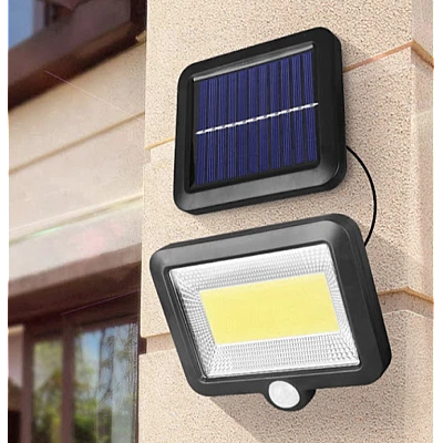 Lampa LED cu panou solar si senzor de miscare 1 CASETA COB Lampa LED cu panou solar si senzor de miscare 1 CASETA COB