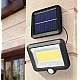 Lampa LED cu panou solar si senzor de miscare 1 CASETA COB Lampa LED cu panou solar si senzor de miscare 1 CASETA COB