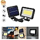 Lampa LED cu panou solar si senzor de miscare 1 CASETA COB Lampa LED cu panou solar si senzor de miscare 1 CASETA COB