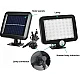Lampa LED cu panou solar si senzor de miscare 1 CASETA COB Lampa LED cu panou solar si senzor de miscare 1 CASETA COB