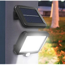 Lampa solara LED SL-F120 cu Senzor de miscare/lumina 15W Lampa solara LED SL-F120 cu Senzor de miscare/lumina 15W