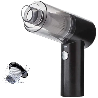 Aspirator auto Fara fir 2in1 120 W Cu Lumina LED Negru Aspirator auto Fara fir 2in1 120 W Cu Lumina LED Negru