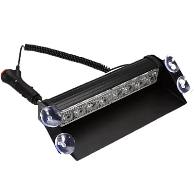 Stoboscop led auto 6 moduri Rosu si Albastru