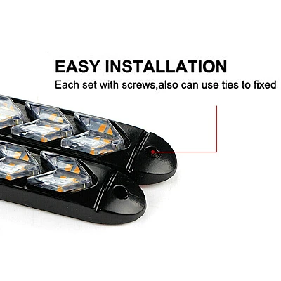 Lumini de Zi Led Auto cu Semnalizare Dinamica pentru Grila Lumini de Zi Led Auto cu Semnalizare Dinamica pentru Grila