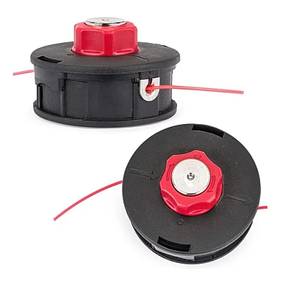 Tambur motocoasa negru cu rosu Tambur motocoasa negru cu rosu