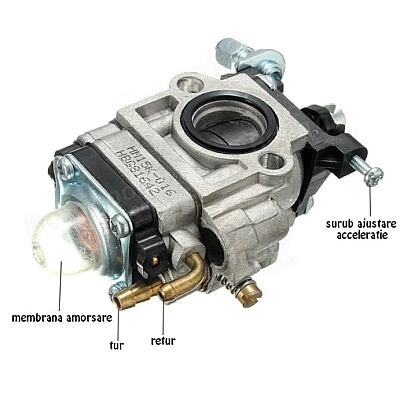 Carburator motocoasa cu gaura mare Carburator motocoasa cu gaura mare