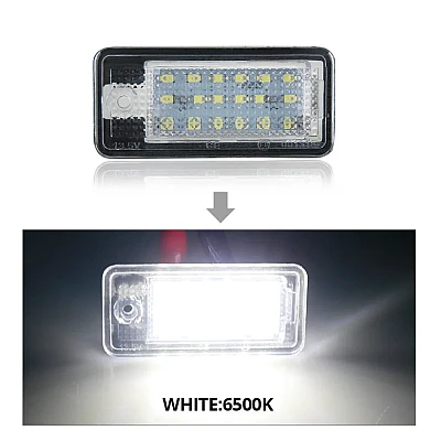 Set de 2 Lampi numar LED pentru Audi A3 S3 A4 B7 S4 B7 RS4 B7 A6 C6 RS6 C6 A5 Set de 2 Lampi numar LED pentru Audi A3 S3 A4 B7 S4 B7 RS4 B7 A6 C6 RS6 C6 A5