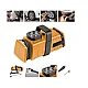 Set compresor ORANGE si 3 adaptoare pentru umflat mingi si saltele Set compresor ORANGE si 3 adaptoare pentru umflat mingi si saltele