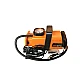 Set compresor ORANGE si 3 adaptoare pentru umflat mingi si saltele Set compresor ORANGE si 3 adaptoare pentru umflat mingi si saltele