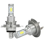 Set 2 Becuri auto H7 12 LED SMD putere 1600W