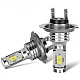 Set 2 Becuri auto H7 12 LED SMD putere 1600W Set 2 Becuri auto H7 12 LED SMD putere 1600W