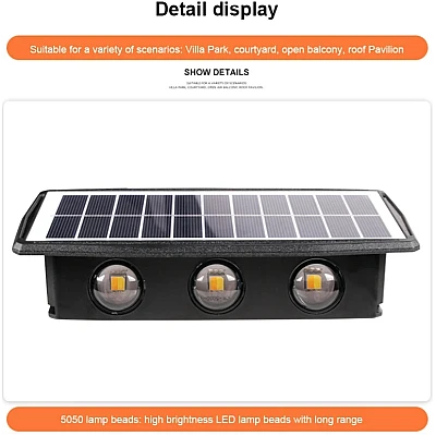Set 2 x lampa bidirectionala cu 6 leduri mari Set 2 x lampa bidirectionala cu 6 leduri mari