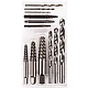 Trusa 12 extractoare suruburi rupte 12 piese burghie metal Trusa 12 extractoare suruburi rupte 12 piese burghie metal