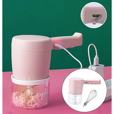Mini mixer portabil 3 in 1 fara fir Mini mixer portabil 3 in 1 fara fir