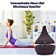 Umidificator aromaterapie 300ml maro Umidificator aromaterapie 300ml maro