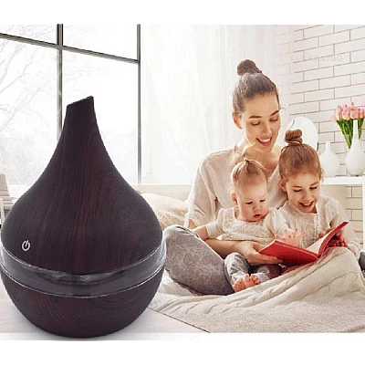 Umidificator aromaterapie 300ml maro Umidificator aromaterapie 300ml maro