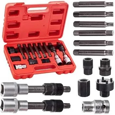 Trusa 13 piese montare demontare Fulie Alternator Trusa 13 piese montare demontare Fulie Alternator