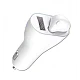 Incarcator auto cu casca wireless inclusa conectare bluetooth Alb Incarcator auto cu casca wireless inclusa conectare bluetooth Alb