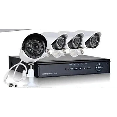 Kit Supraveghere Video CCTV DVR 4 Camere EXTERIOR