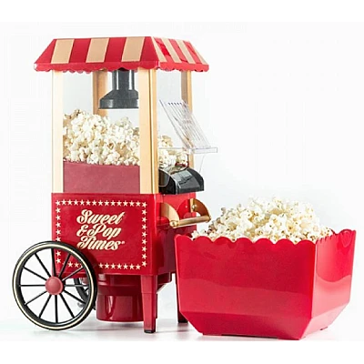 Aparat de popcorn tip Carucior cu 2 roti Old Fashioned Aparat de popcorn tip Carucior cu 2 roti Old Fashioned