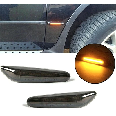 Set 2 x Semnalizare Dinamica Secventiala aripa LED BMW Set 2 x Semnalizare Dinamica Secventiala aripa LED BMW
