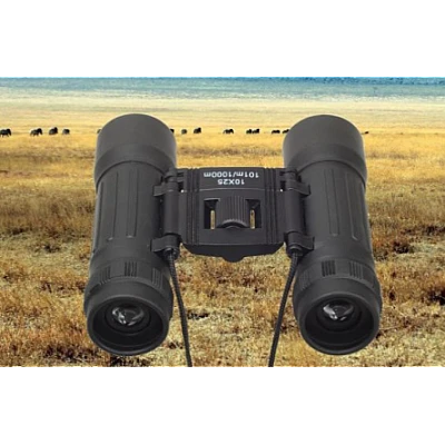 Binoclu 10x25 constructie compacta si putere de marire 7x Binoclu 10x25 constructie compacta si putere de marire 7x