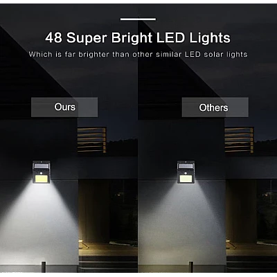 Lampa solara cu 30 de LED-uri si senzor de miscare- JY6009 Lampa solara cu 30 de LED-uri si senzor de miscare- JY6009