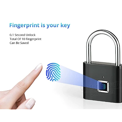 Lacat Smart cu senzor de amprenta Lacat Smart cu senzor de amprenta