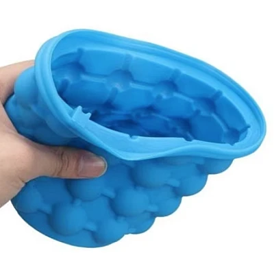 Forma pentru gheata 2 in 1 pentru racire si obtinere cuburi de gheata Forma pentru gheata 2 in 1 pentru racire si obtinere cuburi de gheata