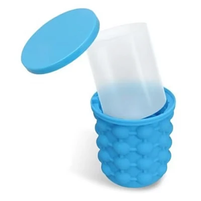 Forma pentru gheata 2 in 1 pentru racire si obtinere cuburi de gheata Forma pentru gheata 2 in 1 pentru racire si obtinere cuburi de gheata