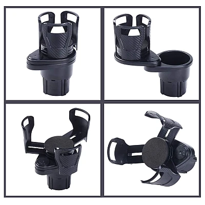 Suport dublu pentru pahare pentru masina 2 in 1 Suport dublu pentru pahare pentru masina 2 in 1