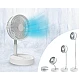 Ventilator de masa fara fir pliabil foarte silentios