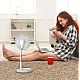 Ventilator de masa fara fir pliabil foarte silentios