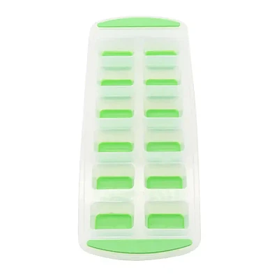 Forma pentru gheata reutilizabila din plastic verde Forma pentru gheata reutilizabila din plastic verde