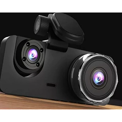 Camera tripla auto DVR 2 Full HD inregistrare automata Camera tripla auto DVR 2 Full HD inregistrare automata