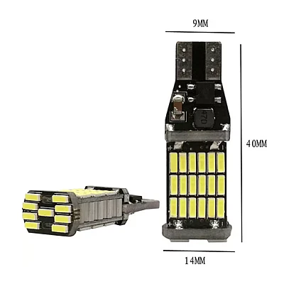 Set 2 x Becuri auto LED SMD T15 16W Canbus Set 2 x Becuri auto LED SMD T15 16W Canbus