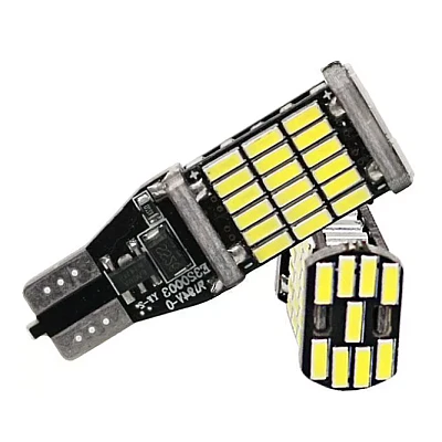 Set 2 x Becuri auto LED SMD T15 16W Canbus Set 2 x Becuri auto LED SMD T15 16W Canbus