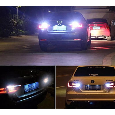 Set 2 x Becuri auto LED SMD T15 16W Canbus Set 2 x Becuri auto LED SMD T15 16W Canbus