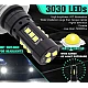 Set 2 becuri auto H11/H8 15 LED putere 80W temperatura 6000K Set 2 becuri auto H11/H8 15 LED putere 80W temperatura 6000K