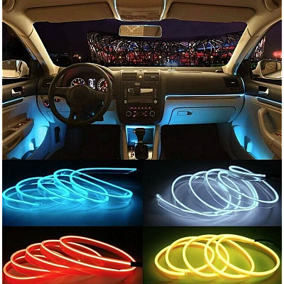 Banda Led Auto 2M Portocaliu Banda Led Auto 2M Portocaliu