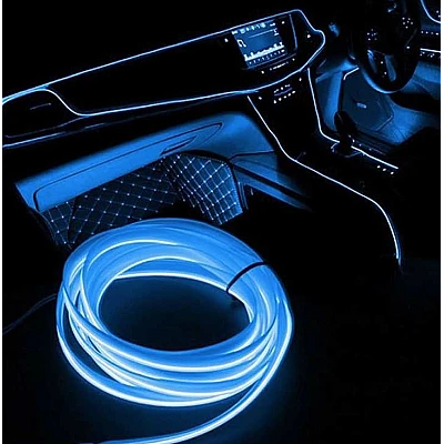 Banda LED Neon Auto 2M ALBASTRA Banda LED Neon Auto 2M ALBASTRA