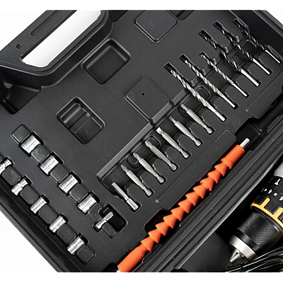 Trusa Bormasina cu percutie 2 acumulatori 36V 5Ah cu 26 accesorii Trusa Bormasina cu percutie 2 acumulatori 36V 5Ah cu 26 accesorii
