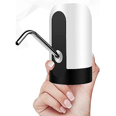 Pompa electrica LED pentru bidoane cu USB Pompa electrica LED pentru bidoane cu USB