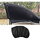 Set 2 Parasolar auto elastic din plasa negru Set 2 Parasolar auto elastic din plasa negru